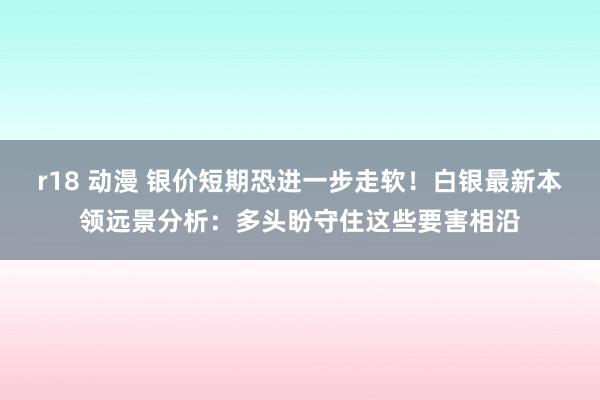 r18 动漫 银价短期恐进一步走软！白银最新本领远景分析：多头盼守住这些要害相沿