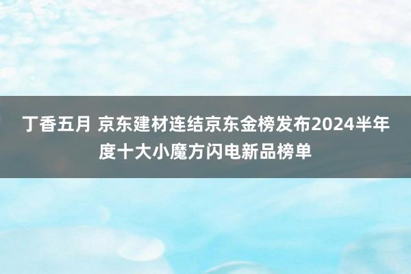 丁香五月 京东建材连结京东金榜发布2024半年度十大小魔方闪电新品榜单