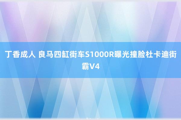 丁香成人 良马四缸街车S1000R曝光撞脸杜卡迪街霸V4