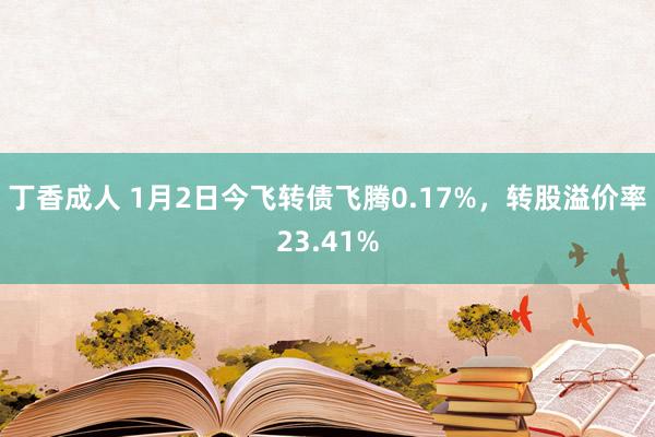 丁香成人 1月2日今飞转债飞腾0.17%，转股溢价率23.41%